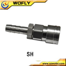 stainless steel high pressure quick hose connector